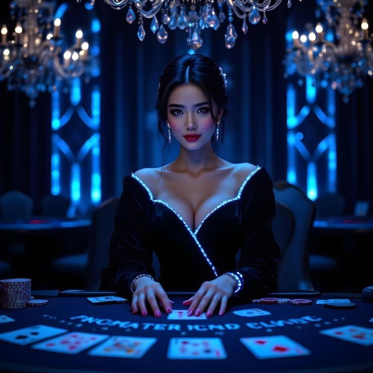 Live Dealer Baccarat Table — we88 Online Card Games Myanmar
